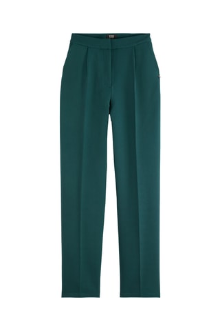 Pantalon relaxed - Vert foncé