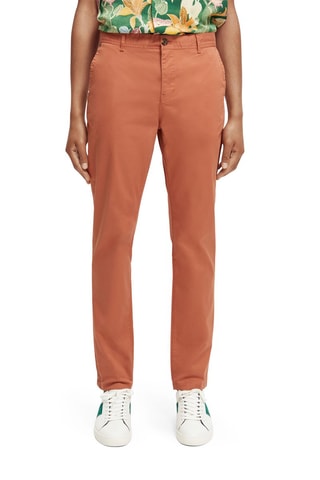 Pantalon en coton biologique - Marron