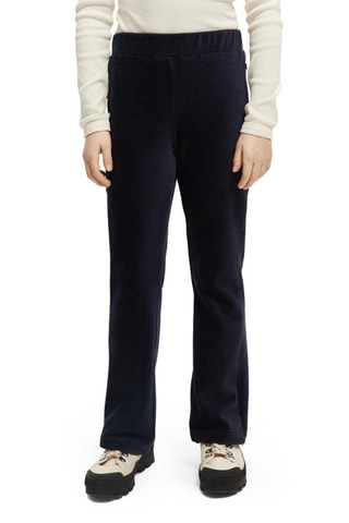 Pantalon en coton biologique - Bleu nuit