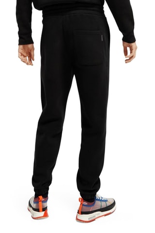 Jogging en coton biologique - Noir