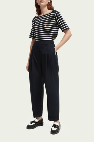 Pantalon taille haute - Noir