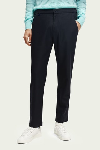 Pantalon en laine - Bleu marine