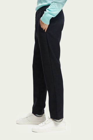 Pantalon en laine - Bleu marine