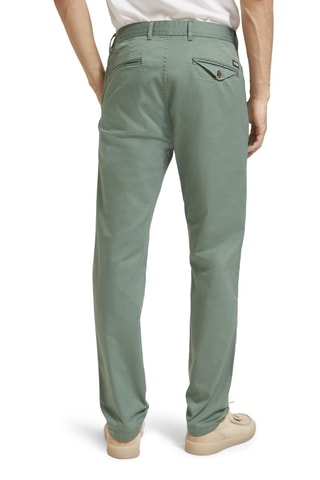 Pantalon en coton biologique Stuart Seasonal Essential - Vert clair