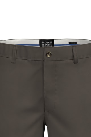 Pantalon chino en coton biologique - Marron
