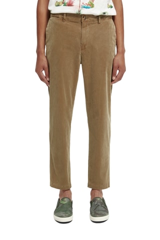 Chino en coton biologique - Beige