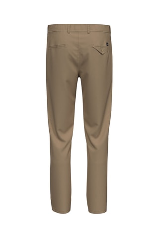 Chino en coton biologique - Kaki