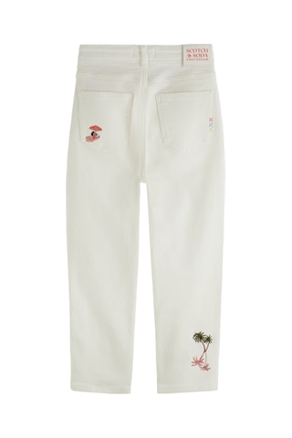 Jean taille haute - Ecru