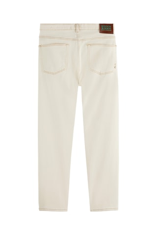 Jean regular en coton biologique - Beige