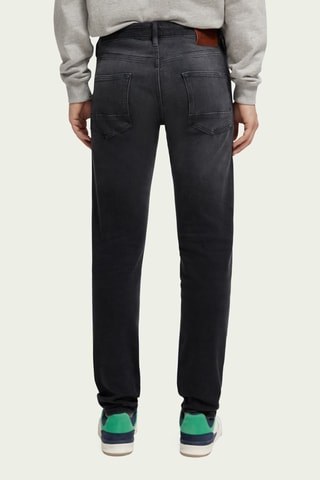 Jean slim en coton biologique - Noir