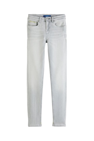 Jean en coton biologique skinny fit - Gris