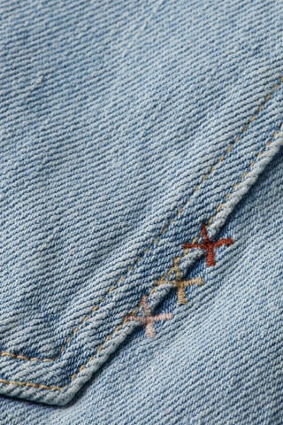 Jean flare taille haute - Bleu clair