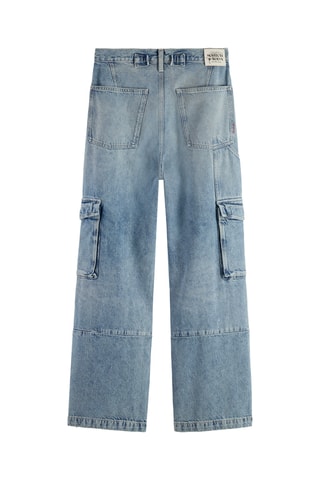 Jean cargo - Bleu clair