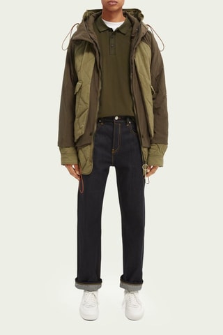 Jean en coton biologique - Gris foncé