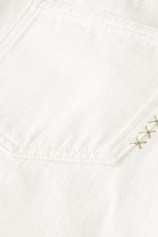 Jean taille haute - Blanc