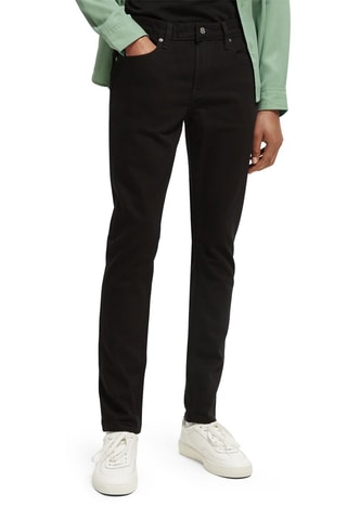 Jean en coton biologique - Noir