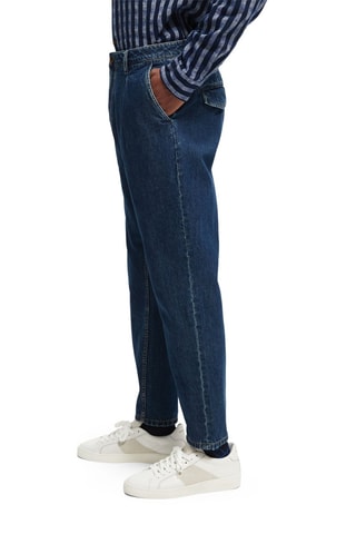 Jean tapered fit - Bleu marine