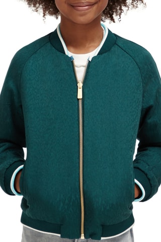 Veste réversible - Bleu cobalt et blanc