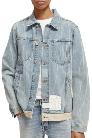 Veste en jean et coton biologique - Bleu clair