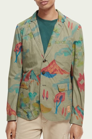 Veste en coton biologique - Vert