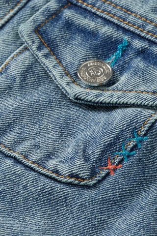 Veste en jean - Bleu marine