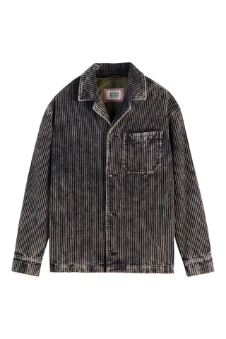 Veste en velours - Noir