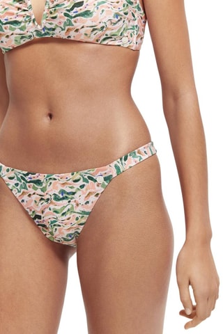 Bas de maillot - Rose et vert