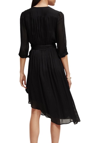 Robe portefeuille - Noir