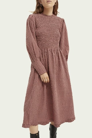 Robe midi - Bordeaux