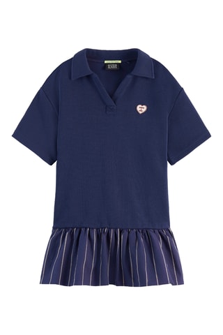 Robe polo - Bleu marine