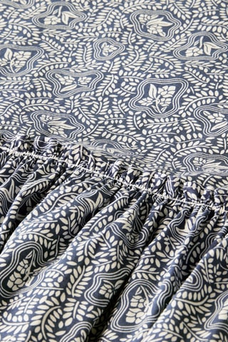 Robe taille basse en coton biologique - Gris clair