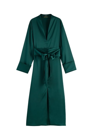 Robe midi - Vert émeraude