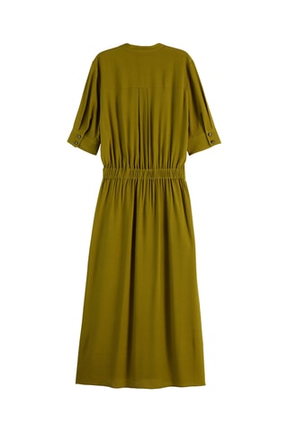 Robe midi - Vert olive