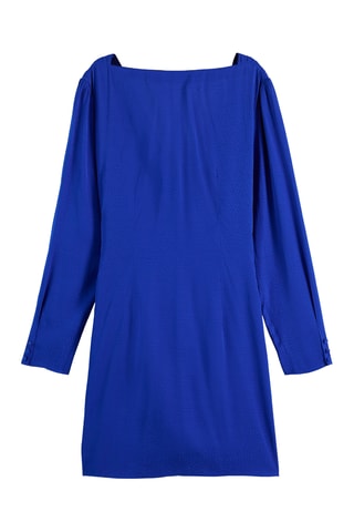 Robe portefeuille - Bleu roi