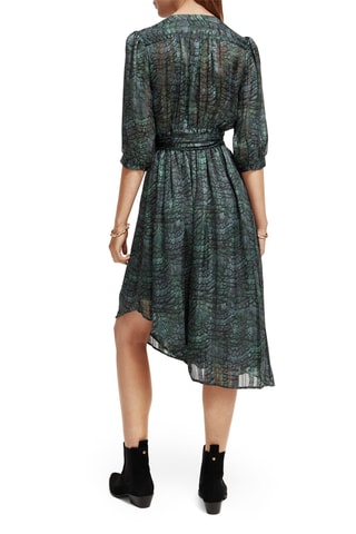 Robe portefeuille - Vert