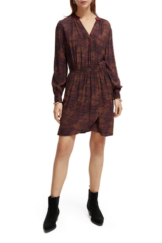 Robe droite - Bordeaux