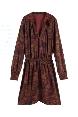 Robe droite - Bordeaux