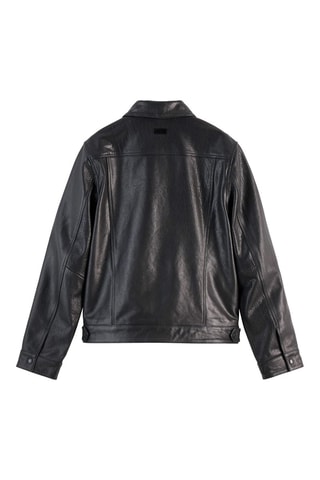 Blouson en cuir - Noir