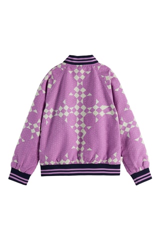 Bomber réversible - Rose et bleu marine