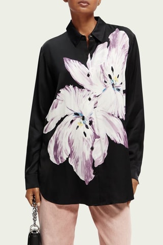 Chemisier oversize - Noir