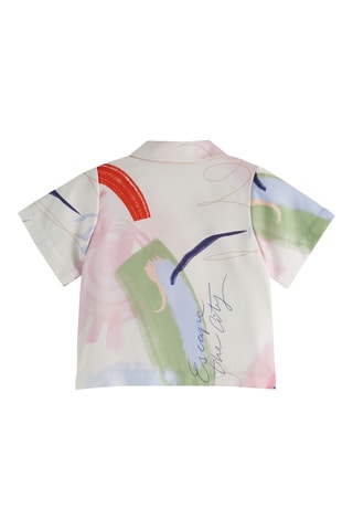 Chemisier en lin - Blanc