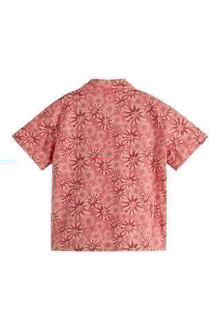 Chemise en lin - Rouge