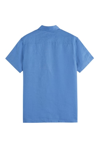 Chemise regular en lin - Bleu