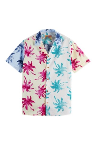 Chemise en coton biologique - Turquoise