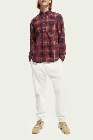 Chemise regular - Bordeaux