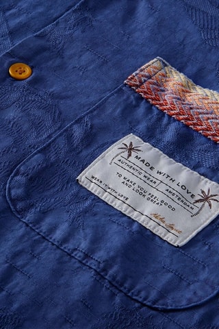 Chemise regular - Bleu marine