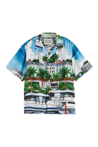 Chemise - Blanc et bleu clair