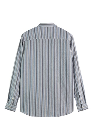 Chemise - Ciel et taupe