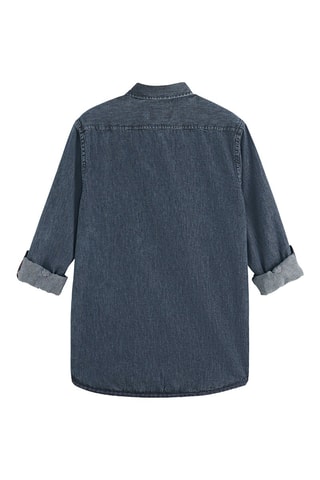 Chemise en jean - Gris