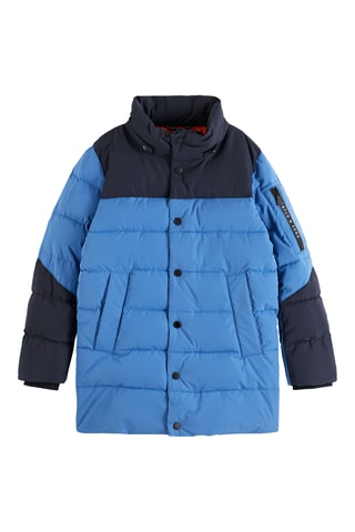 Doudoune à capuche - Bleu marine